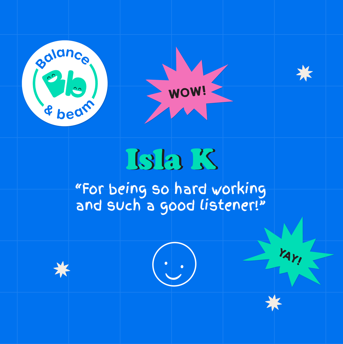 Well Done to all of our stars of the week!

🌟 Parent/Child - Beau S
🌟 Pre School – Matilda R
🌟 Primary School – Isla K

#staroftheweek #SOTW #staffordshiregymnastics #staffordshire #stokeontrent #childdevelopment #babyactivities #toddler