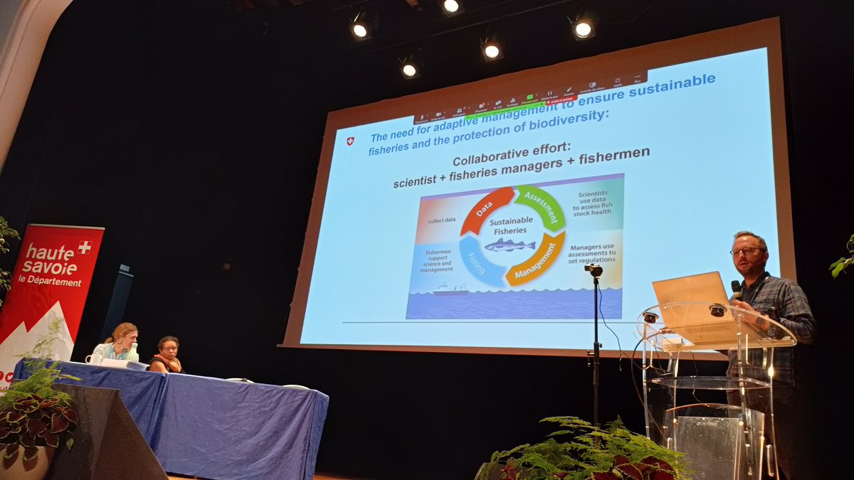 First day of <a href="/coregonid_isbmc/">Coregonid 2023</a> symposium in #Evian. Opening ceremony , thanks all the sponsors coregonid2023.symposium.inrae.fr/sponsors