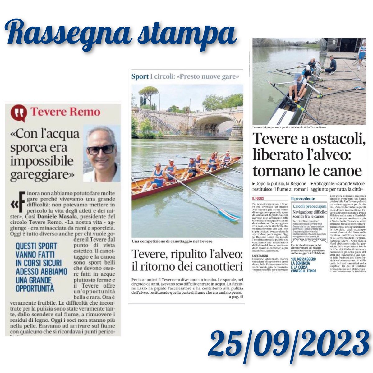 Reale Circolo Canottieri Tevere Remo tweet media