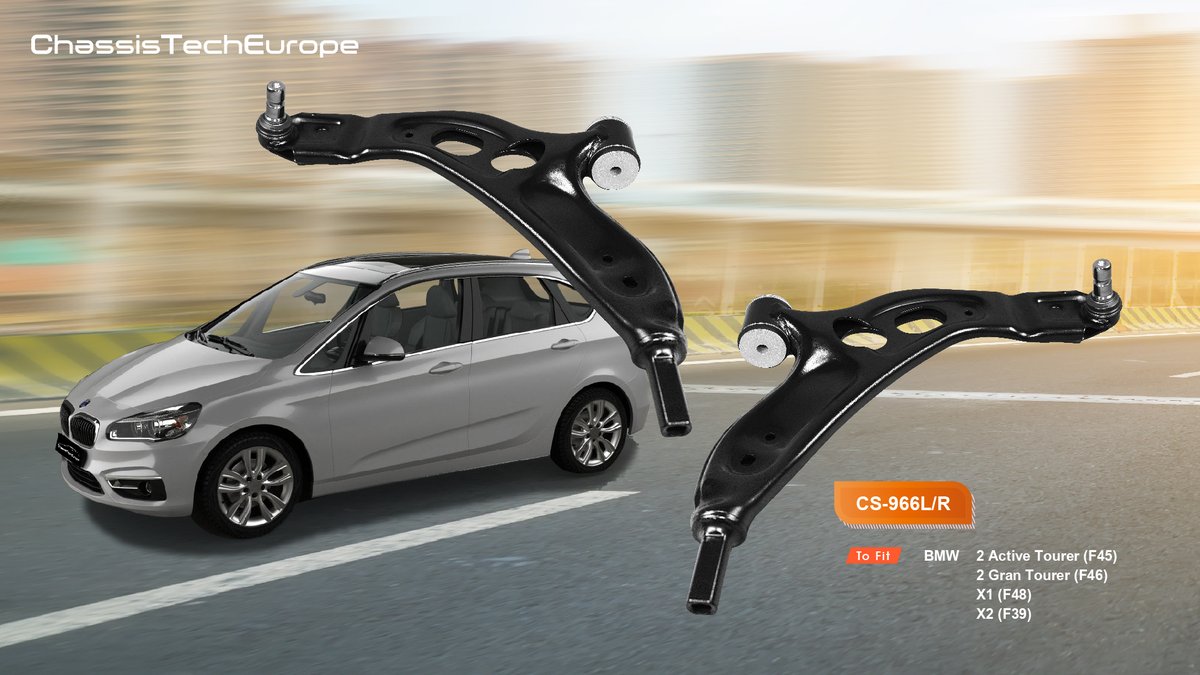 CteEurope's tweet photo. Chassis Tech Selected ๐ CS-966L/R
To Fit ๐ BMW 2 Active Tourer (F45)
๐More๐ https://t.co/7ZYcOGjfM5
#CTEselected #Chassis #Autoparts #Controlarm #Rubberbushing #BMW #2 #activetourer https://t.co/bjW08IMB67