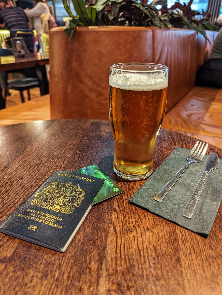 JustsEcho's tweet photo. ✈️ Passport: Check. Pre-flight drinks: Check. 🍹Excitement level: Through the roof! 🚀 On my way to the #POWSummit in the stunning city of Prague! 🇨🇿 Let the adventures begin! #PragueBound #TravelVibes #ConferenceAdventures #ReadyForTakeoff $ETC #ETCMC https://t.co/ywSQwcIGCm