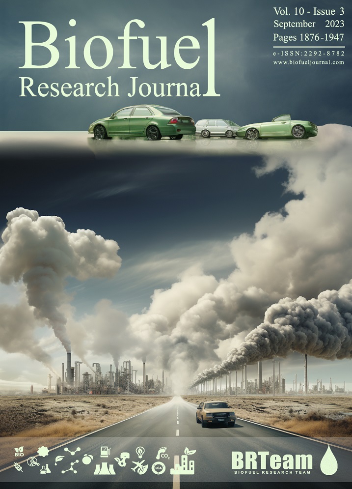 Check out the September 2023 Issue of Biofuel Research Journal, including Podcasts in English and Chinese languages at biofueljournal.com/issue_23134_24…

#BiofuelResJ #biofuels #bioproducts #bioprocess #biomass #biodiesel #nanomaterials #biorefinery #sugarcanemill #lignocellulosic