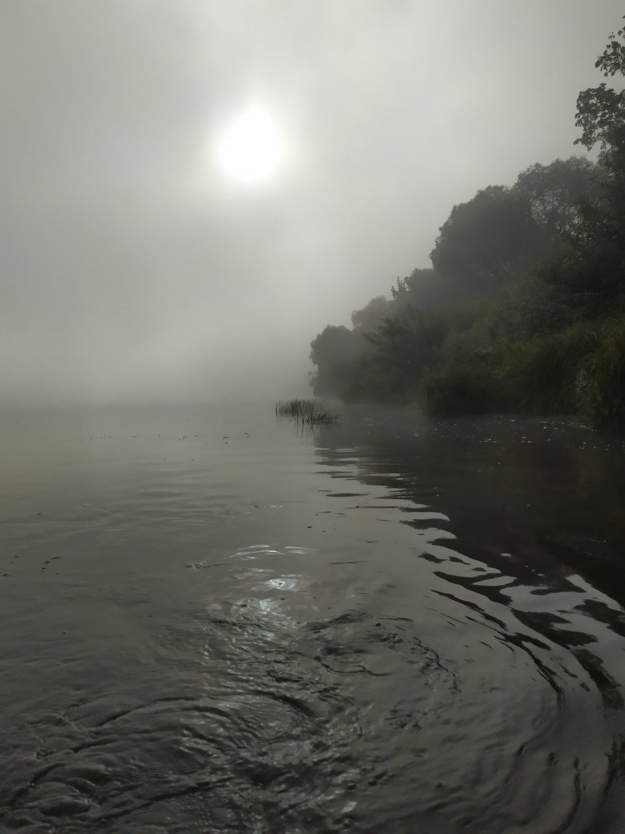 Сентябрьское утро на Оке...в районе Пущино... Тишина