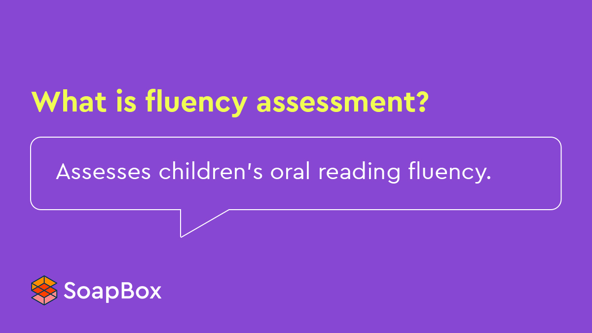 Today's word is Fluency assessment #AIDefinitionMondays #SpeechRecognition #VoiceTechnology #VoiceRecognition #SpeechAnalysis #ChildSpeech #EdTech #VoiceAI #Fluency