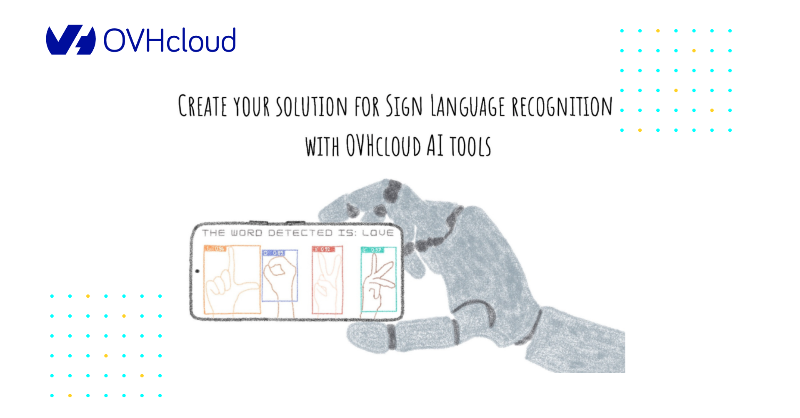 OVHcloud_IT's tweet photo. ✎ #OVHcloudBlog | 🖖 👋 Dillo con i segni e rompi le “barriere linguistiche” con il riconoscimento del linguaggio dei segni. Crea la tua soluzione per il riconoscimento della #LinguaDeiSegni con le soluzioni #AI di OVHcloud. 👇

#LIS