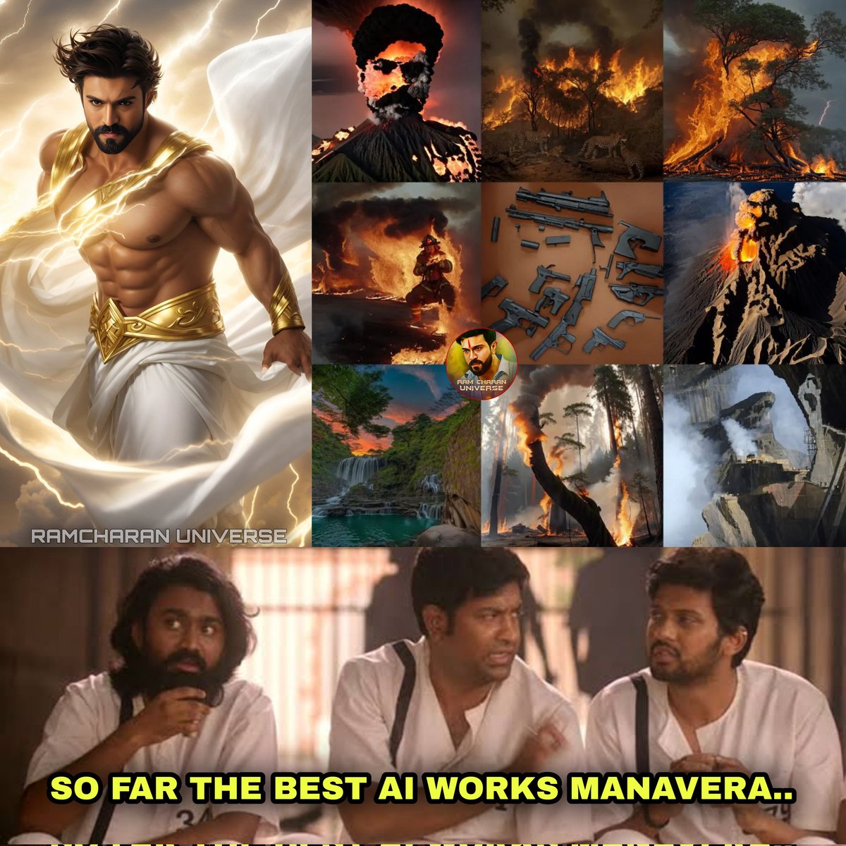 Charan_Universe's tweet photo. The best AI Works manavera.
@AlwaysRamCharan 🔥🔥🔥

#ManOfMassesRamCharan https://t.co/YaqVxwTyE6