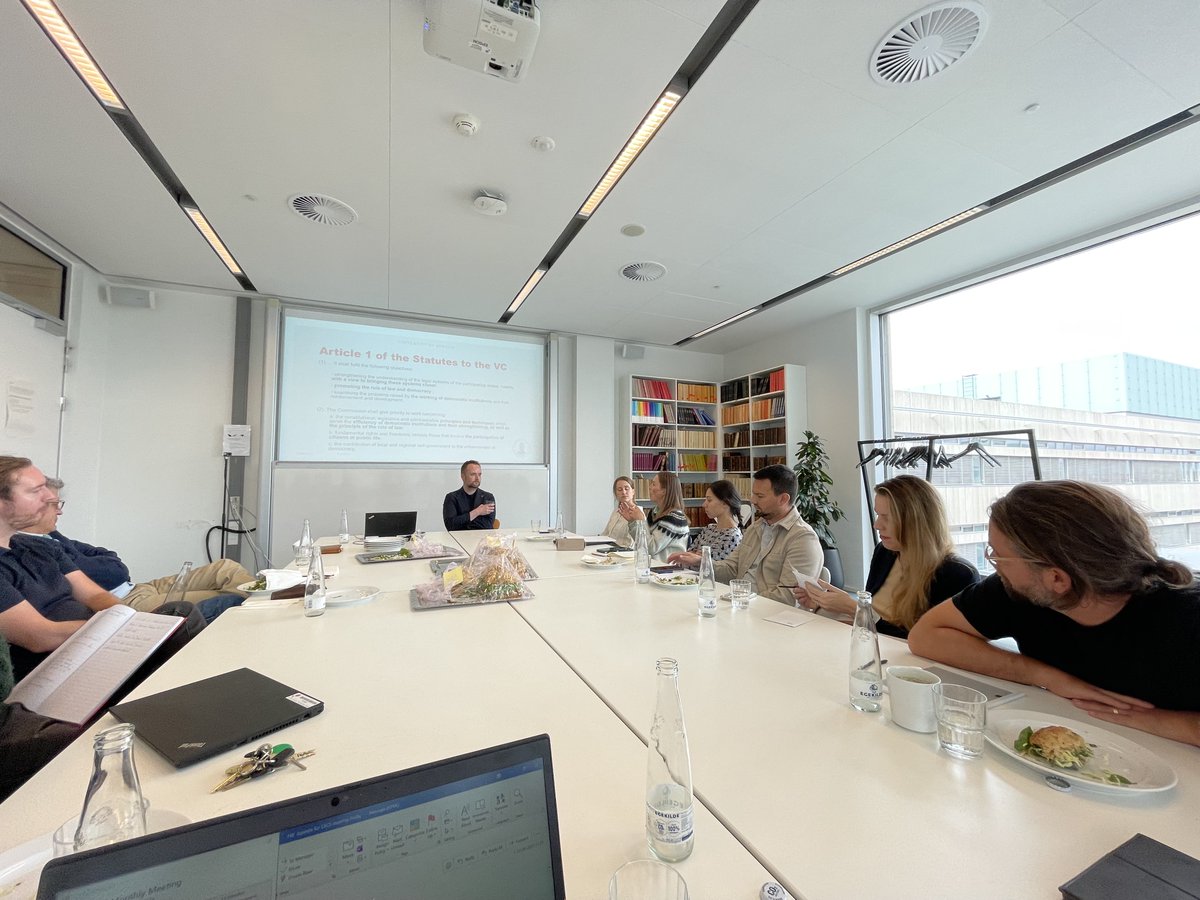 Last Friday at CECS seminar Eirik Holmøyvik spoke on The Venice Commission.