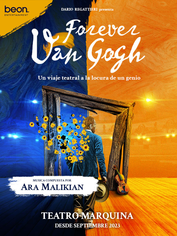 EnPlatea's tweet photo. Angélique Travessa trae su #crítica de FOREVER VAN GOGH, obra que puede verse en el #TeatroMarquina de #Madrid https://t.co/IIshTkHAxt @GrupoMarquina @forevervangogh @beonworldwide @IgnasiVidalCFO @AraMalikian #ForeverVanGogh https://t.co/Hve262WWaO