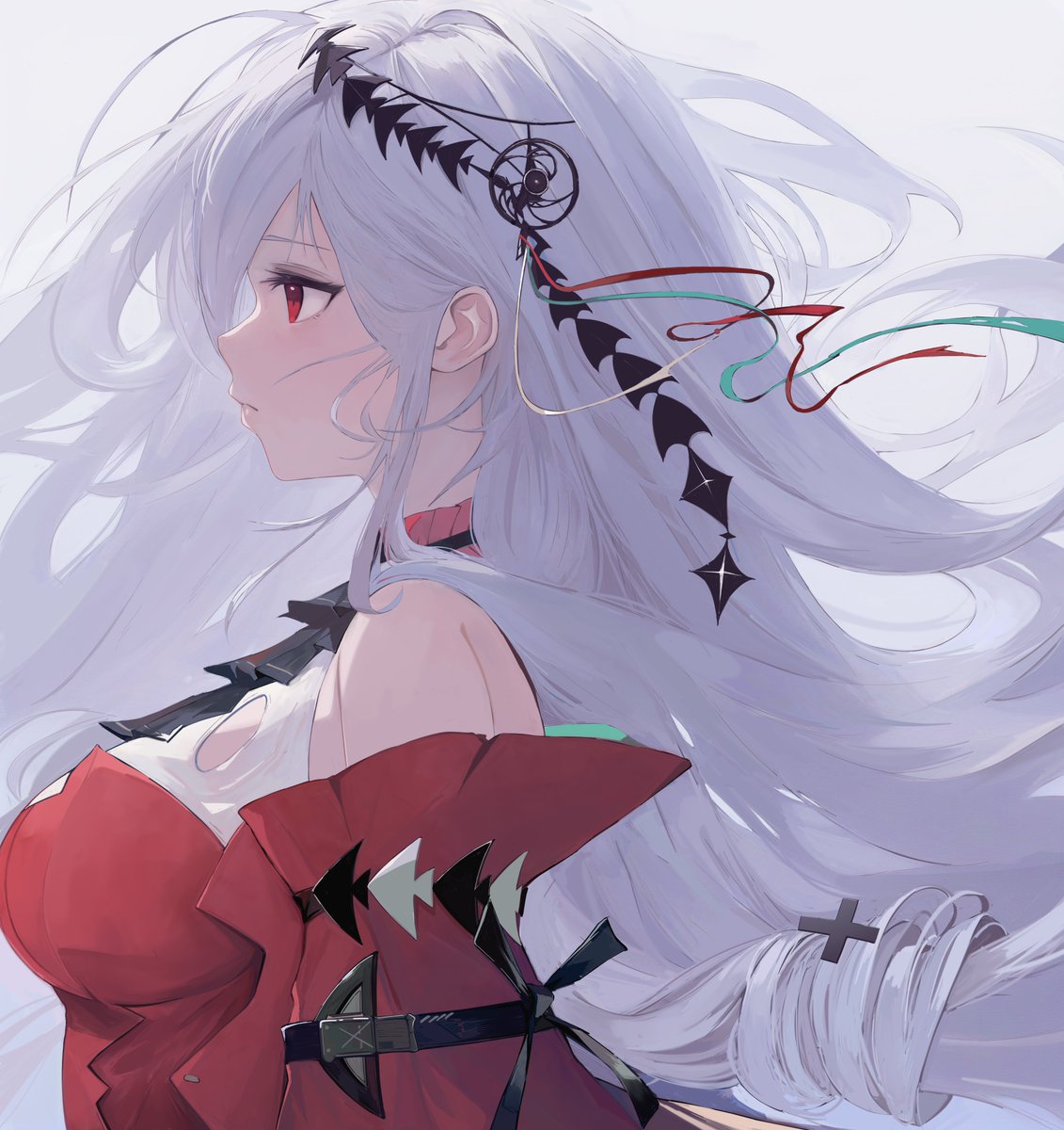 アークナイツ「濁心スカジ#アークナイツ 」|ミディアムレア🐉お仕事Skeb募集中‼のイラスト