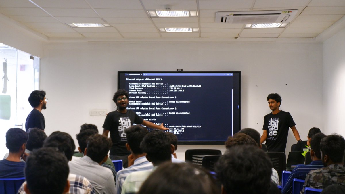bitspaceorg's tweet photo. 🎉 Celebrating 3 successful workshops in ByteCon 102! Thanks to all participants, supporters, and mentors. Your enthusiasm keeps our learning spirit alive! 💡🚀 #ByteCon102 https://t.co/ryaIKvdU82