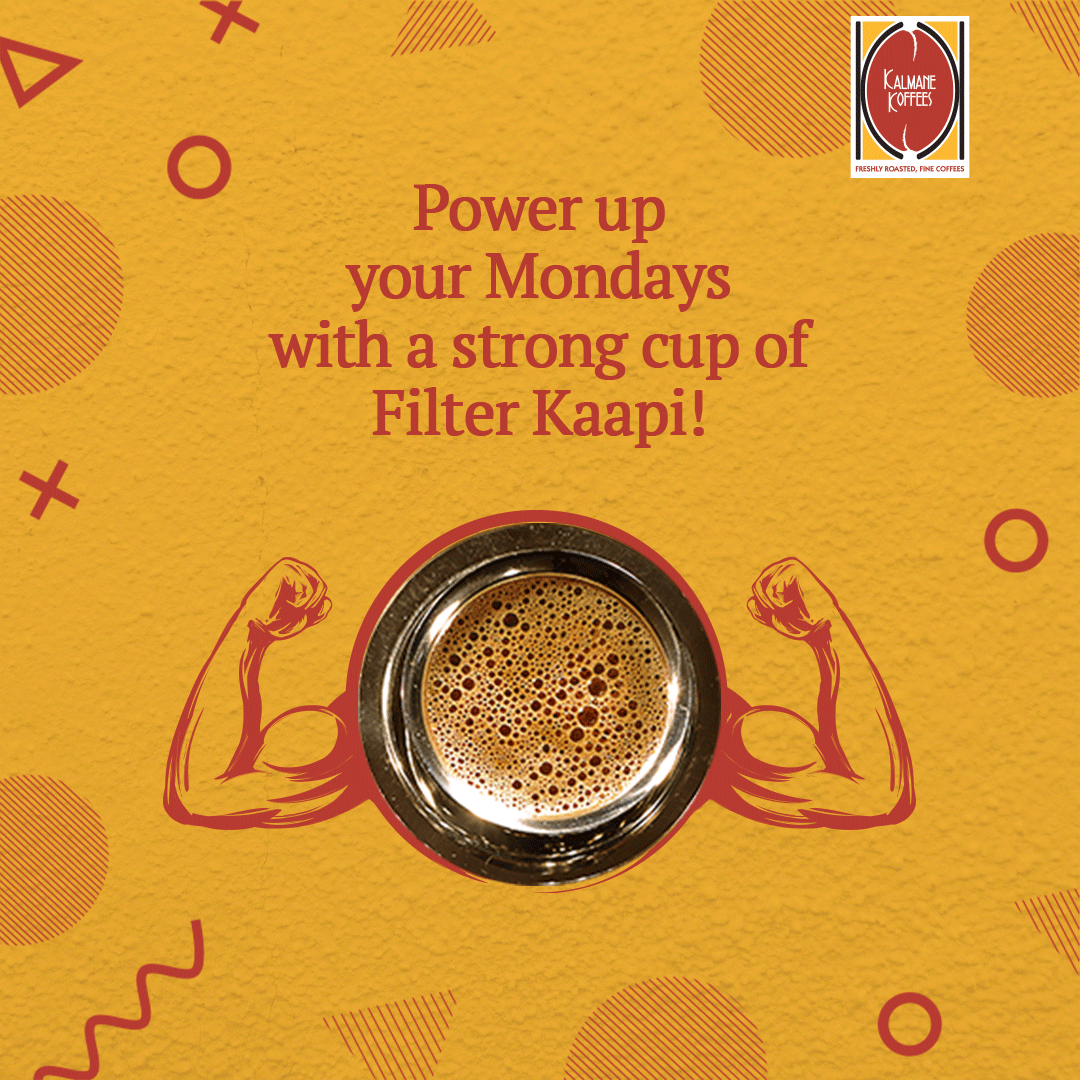 kalmaneofficial's tweet image. ☕️⚡ Power up your Monday with the invigorating strength of Filter Kaapis! Energize your senses and conquer the day ahead. 😍🌟 #FilterKaapi #PowerUp

Our #FreshlyRoastedFineCoffees are available online:
🛒 linktr.ee/KalmaneKoffees
