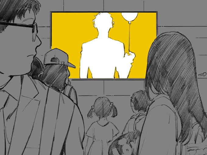 ▽告知
この度、非公式企画である、ジョー・力一様の応援広告企画様にてイラストを担当させて頂きました。よろしくお願いします。期間や掲示場所等は企画アカウント様( @rkicAd )にてご確認下さい。 