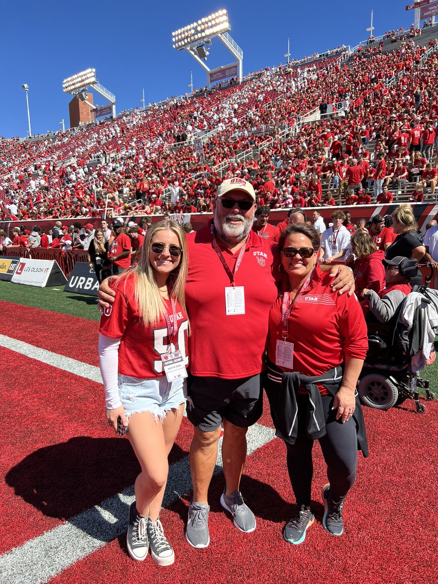 Had a great time in Utah for parent’s weekend. 
Go Utes!!