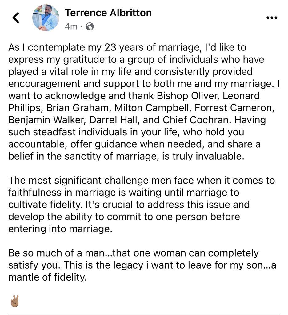 Terrence Albritton tweet media