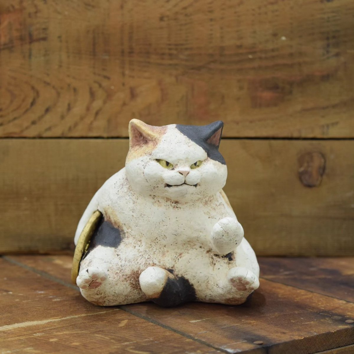 白亜器の猫 福強請り」① 作品のっけていきますね。