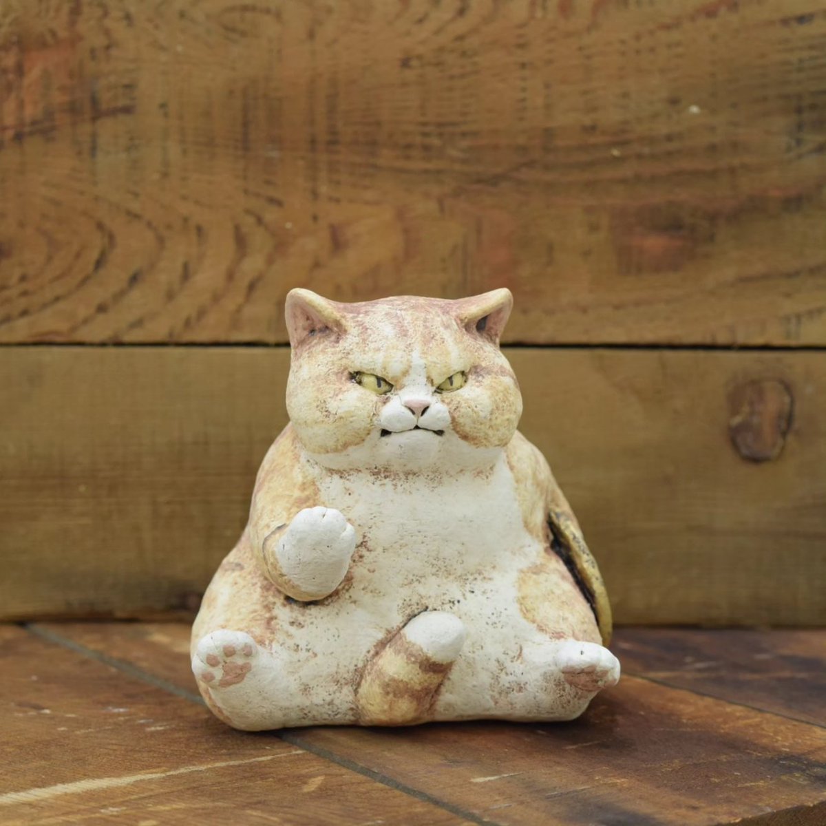 白亜器の猫 福強請り」① 作品のっけていきますね。
