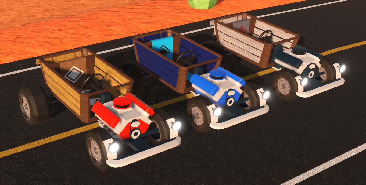 The Gold Rusher, a modified minecart ready to ride in the Wild West!
#jailbreak 
reddit.com/r/JailbreakCre…