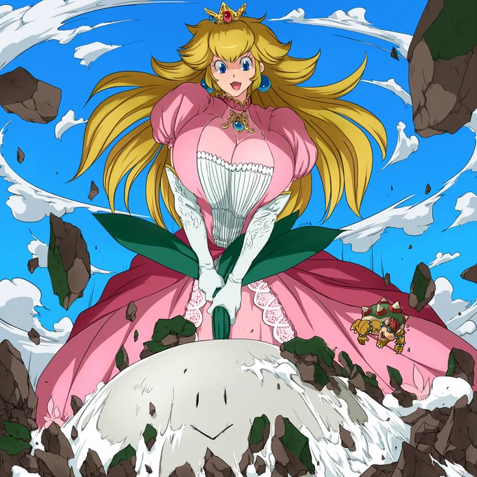 ギガクッパ姫伸びてるな…ギガピーチ姫もやる? 