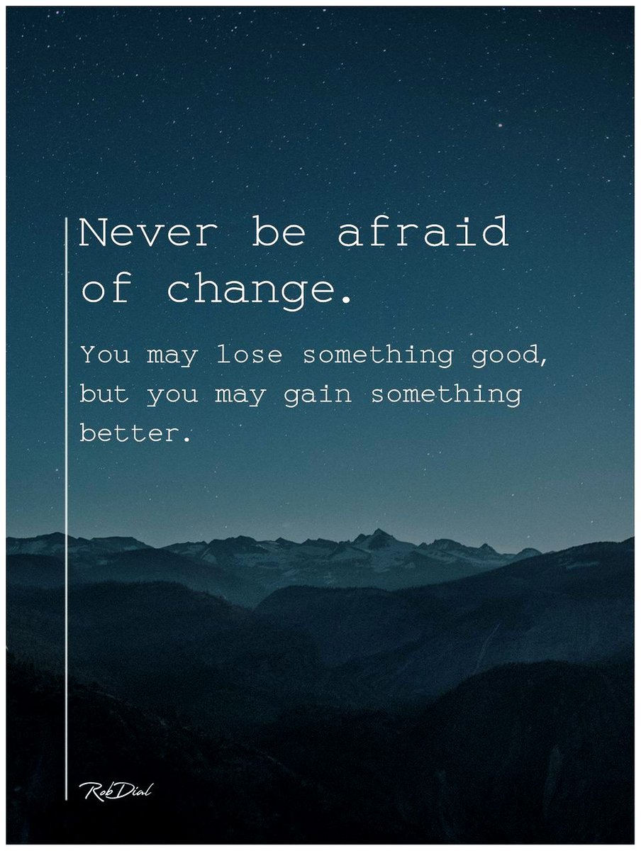 DrGhandorah's tweet image. Have faith, don't be afraid to change and find the courage to let go of things you have no control over. Sometimes we try so hard to hold onto something good without realizing that something is so much better waiting for us.

#leadership #leadershipdevelopment #leadershipfirst