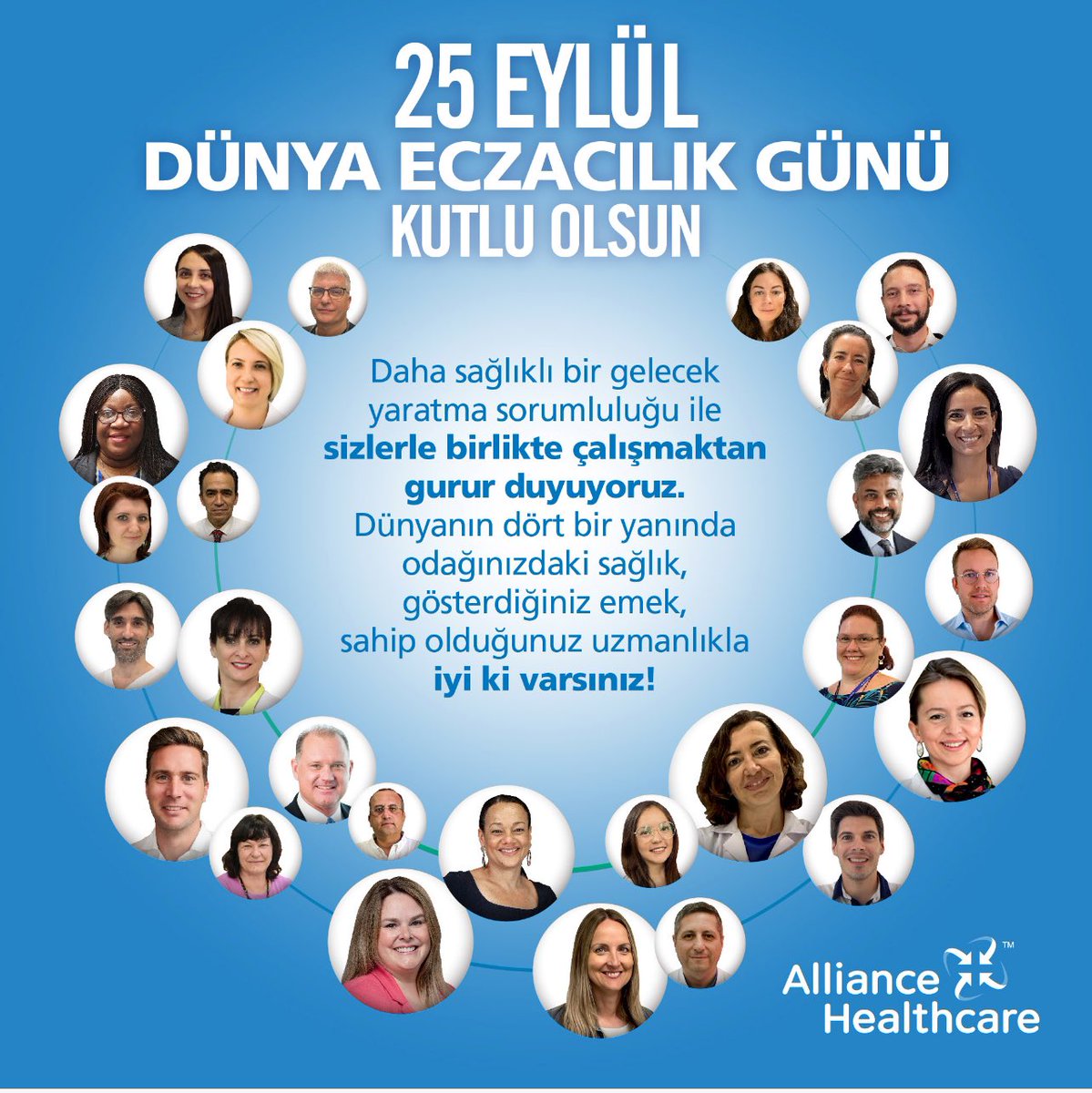 25 Eylül Dünya Eczacılık Günü Kutlu Olsun