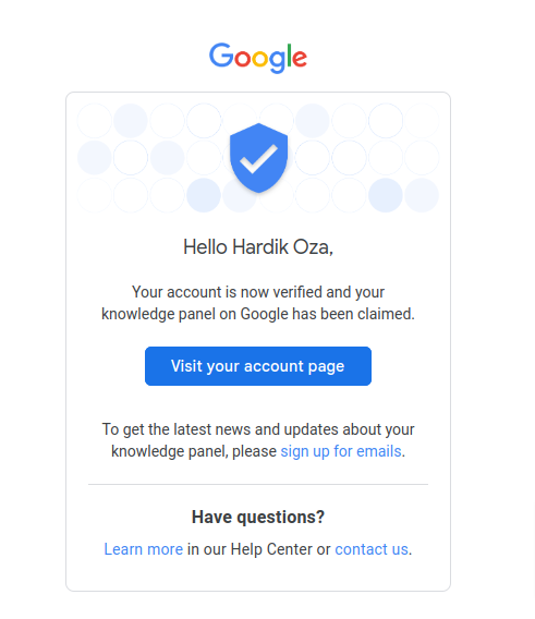 Ozaemotion's tweet image. 📢 Success! You&apos;ve claimed your knowledge panel on Google

#knowledgepanel | #SERP