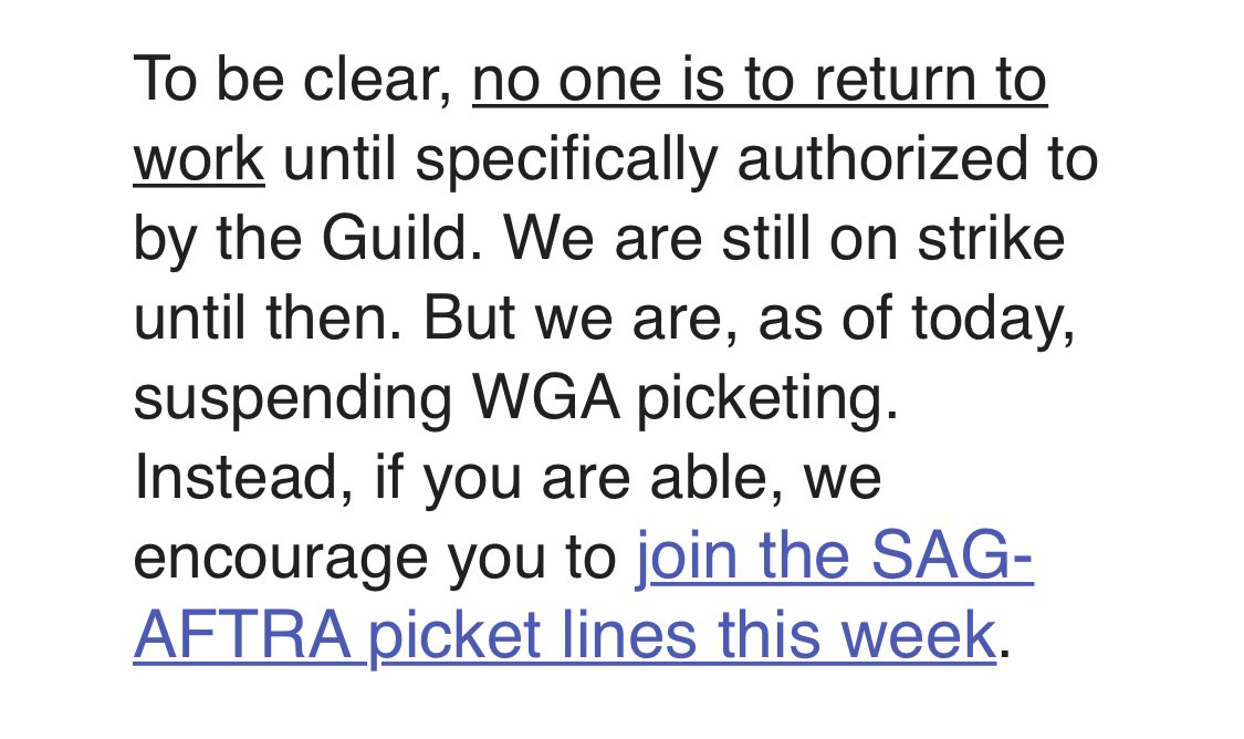 PropicsMediaLtd's tweet photo. Waiting to see how things move forward in the Actors strike now. The WGA announced a very exceptional agreement has been reach for all parties. 
#WGA #WGC #Actra #Aftra #SAG #Acting #television #motionpictures #entertainment #News #valleyextras https://t.co/dcQTrKKtew