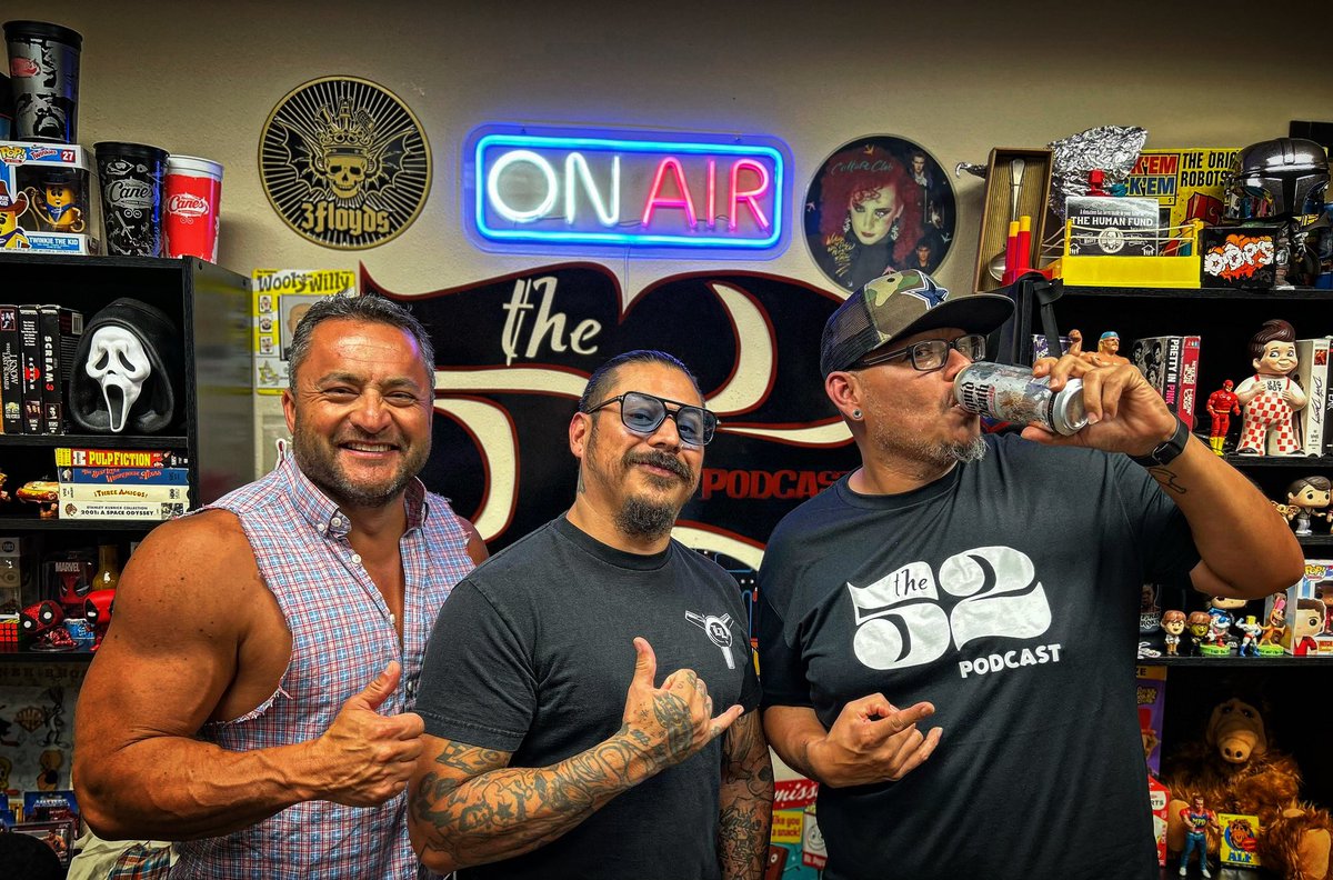 EPISODE 79 has been dealt with…
AI heavy conversion. @mx_429 and @big_bad_zukko help <a href="/talentedsavage/">billy andrews</a> with his math. 
#raychildress #texasaggies #hempsteadtexas #couldyoudescribetheruckus #staytuned #schmuckery #recordedinfrontofalivestudioaudience