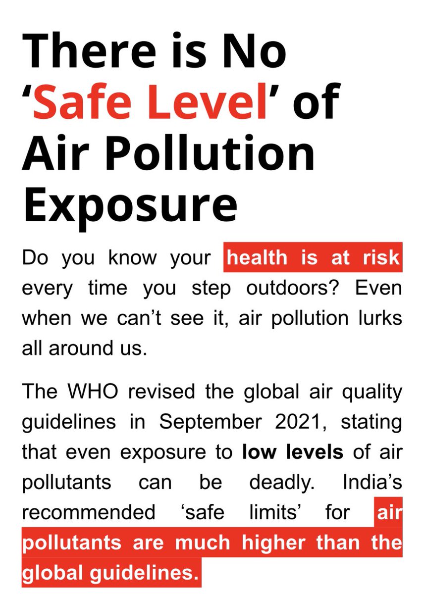 Thank you @DrMariaNeira & @Gupta_ReenaG for taking on critical conversation at #ClimateWeek to revise India’s #AQI standards for air pollution, so we can set clear targets for reducing pollutant levels across the country;

Delayed action is costing us our lives!
@DrGargava