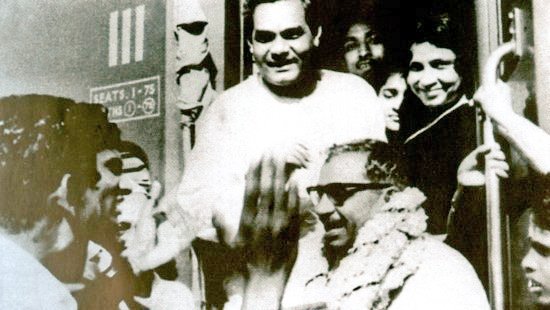 1967 :: Atal Bihari Vajpayee With Pandit  Deendayal Upadhyaya