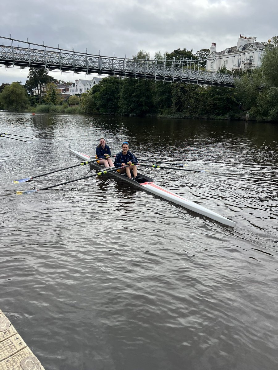 A good day racing yesterday at Chester long distance sculls, some challenging conditions in the afternoon but all back safely