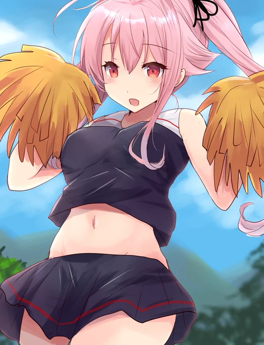 チアガール春雨ちゃん進水日お祝い間に合わなかった 