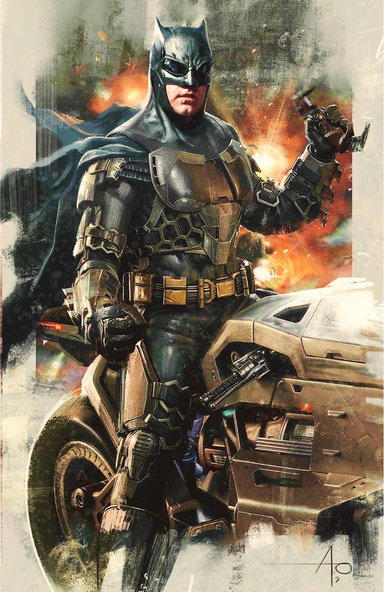 TaurooAldebaran's tweet image. Batman Biker suit from #TheFlashMovie by DC artist Rudy Ao.