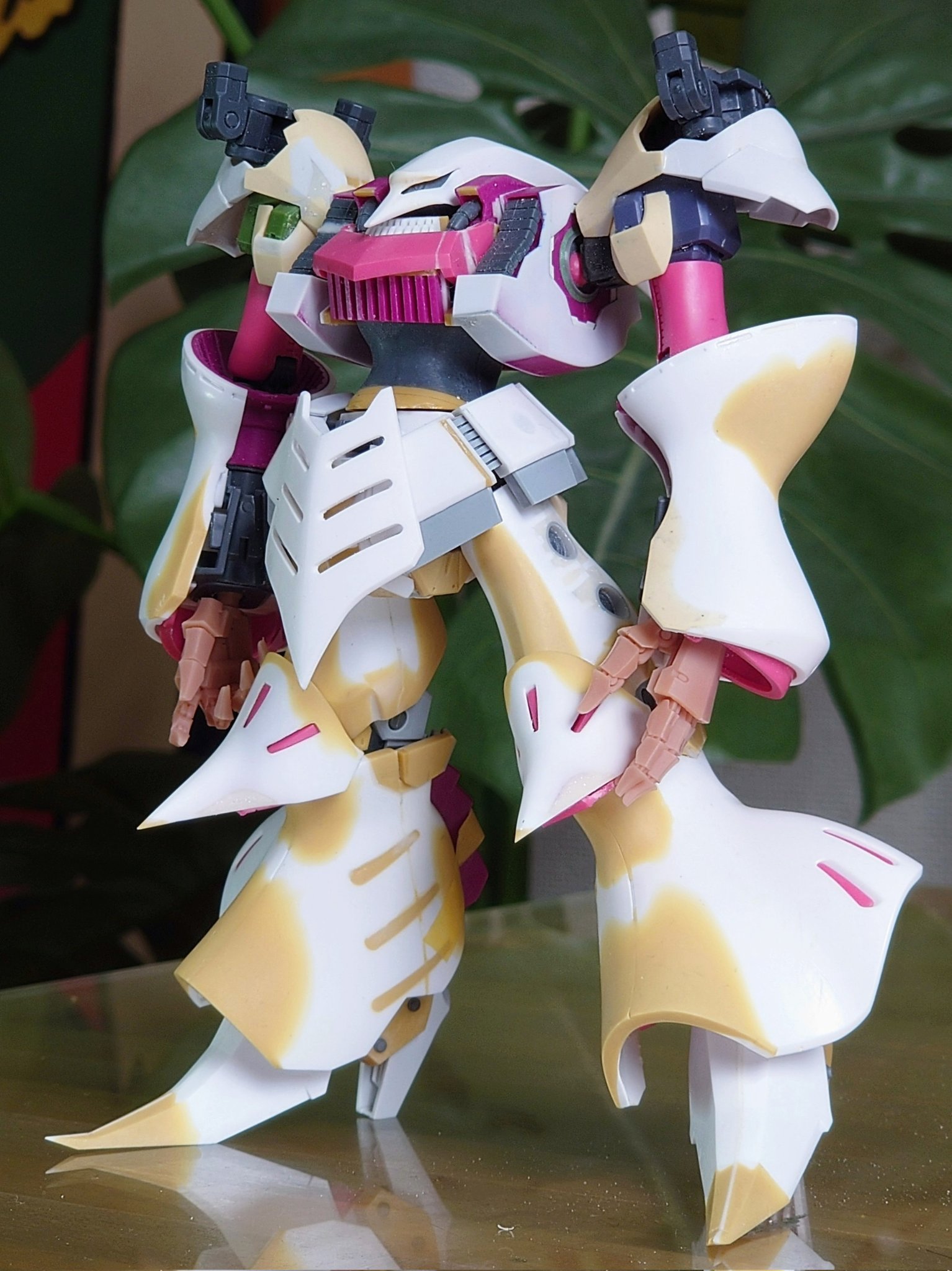 HGキュベレイ塗装完成品 Hguc キュベレイ レビュー 全塗装完成品 HGキュベレイ[パール