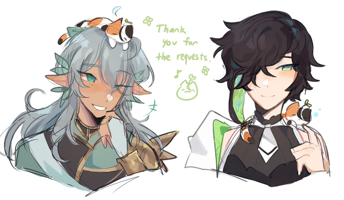 junocalimanco's tweet photo. First set of requests! Thank you Yujia and Lime! (such green designs... so lovely... π) #limeography https://t.co/BIfswUxY3C
