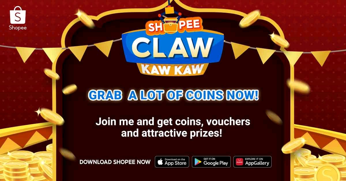 Grab Amazing Prizes Daily! Join me and get coins, vouchers &amp; attractive prizes! shp.ee/xuegpkwh97a