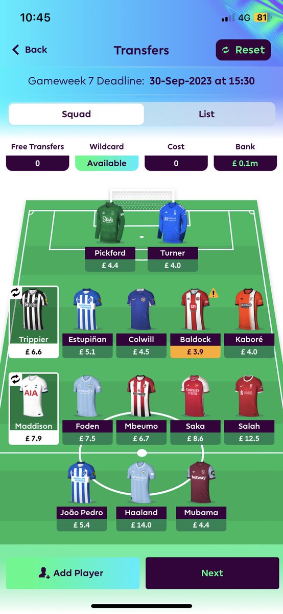 _am_1_3's tweet photo. @FPLMate Which team should I consider https://t.co/i3WOuoNv6w