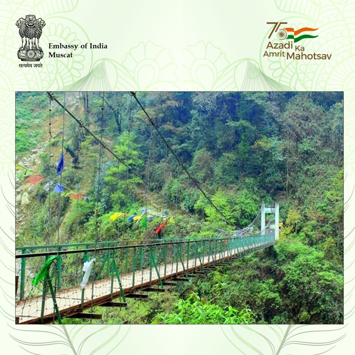 Indemb_Muscat's tweet photo. #IndiaStories

Khangchendzonga #NationalPark is beautifully nestled in the heart of the #HimalayanRange in #Sikkim and has rich biodiversity and over 19 mountain peaks including the majestic Mt. Khangchendzonga the third highest peak towering at a height of 8,586 meters. https://t.co/UnT57aRRYF