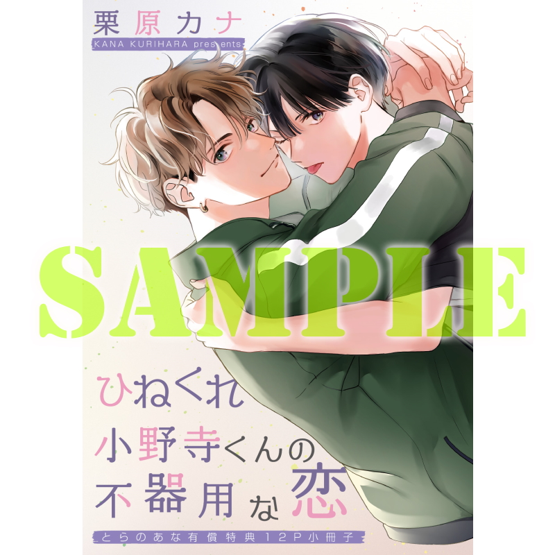 とらのあなさん12P（本文10P）有償特典小冊子内容です🥰小野寺が手コ