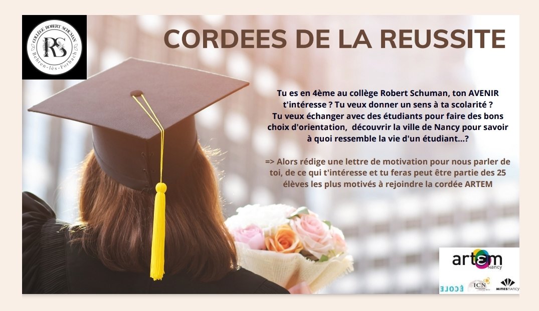 Cordées de la Réussite #avenir #orientation #motivation  pour les élèves de 4 eme volontaires <a href="/RLaganier/">Richard Laganier</a> <a href="/nellybodo/">Bodo Nelly</a> <a href="/FredGuyot3007/">Fred Guyot</a> <a href="/VincentKlakocer/">KLAKOCER VINCENT</a> <a href="/CelinePlontz_M/">Céline Plontz-Margherita</a> <a href="/Dsden57/">DSDEN de la Moselle</a>