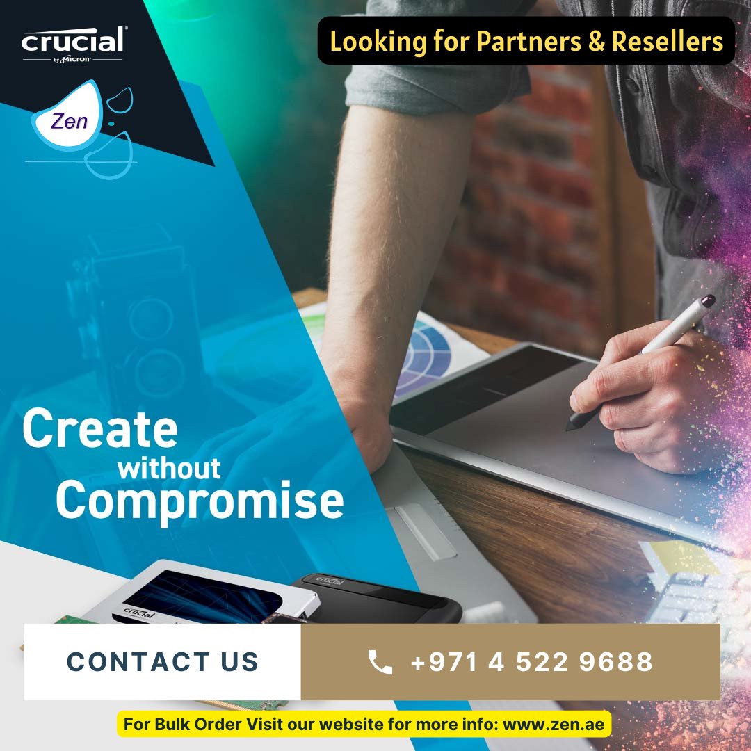 pranavaj's tweet image. Crucial SSD, Looking for partners and resellers

smpl.is/7f8yf

#ZenIT #Dubai #computerssd #zenit #zenitdxb #zeninteractivetechnologies #zenitdubai #crucialssd #dubaibusinessman #businessindubai #crucialssd #portablessd #onlyzenit #ThinkPad #lenovo #mydubai #macbookpro