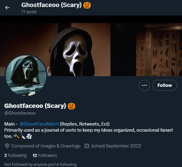 Ghostface-1% Non-Fat (Neutral) tweet media