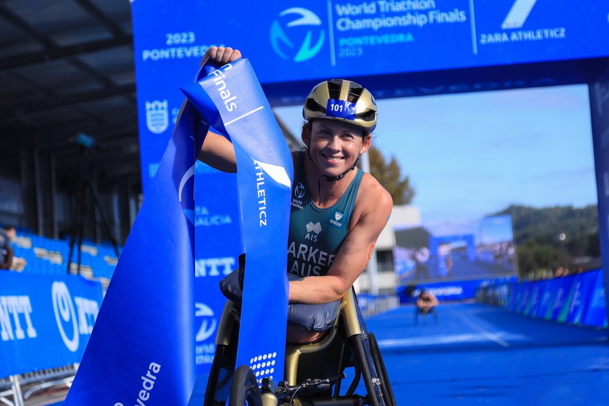 NSWIS's tweet photo. Lionhearted @_laurenparker_ added another chapter to her inspirational story, winning a record No. 4⃣ World Para Tri Championship title 🏆. Parker, planning to also represent 🇦🇺in cycling @Paris2024, extended her #ParaTri winning streak to 1⃣4⃣. #Kiakaha #Lionheartedlegend https://t.co/6O4ATfAu0i
