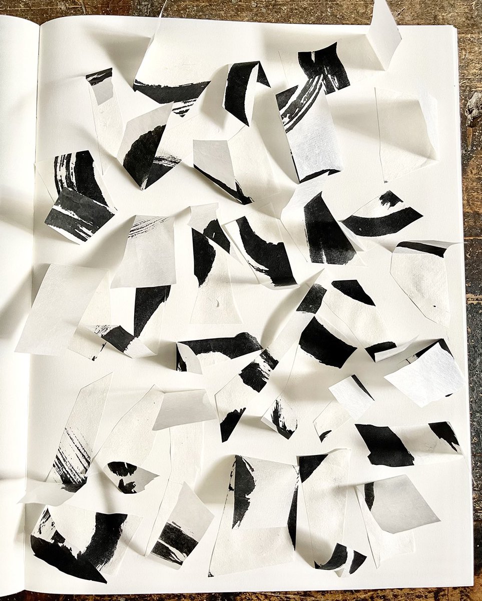 This Saturday(30th) you can come see Sabine working on her fascinating practice in her open studio and then enjoy reception from 6pm.