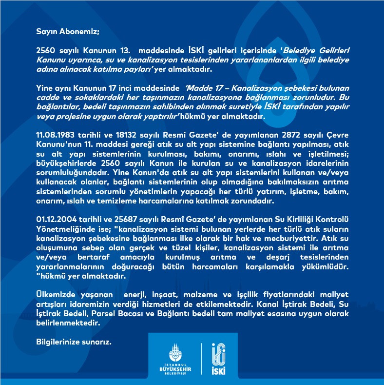 İSKİ Destek tweet media