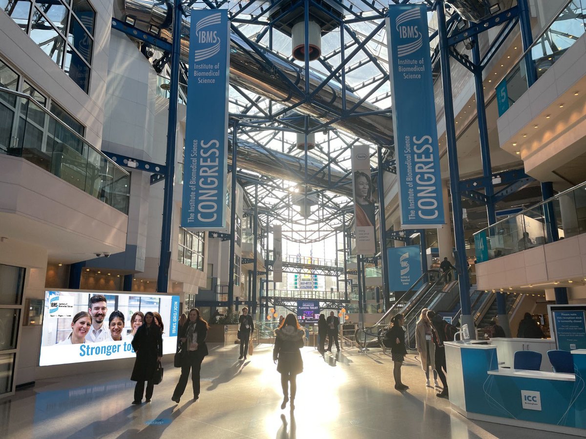 Today marks the start of #IBMSCongress2023 - the UK's biggest and best biomedical science event. We'll be linking learning to the laboratory in over 20 specialisms. What session are you looking forward to this week?