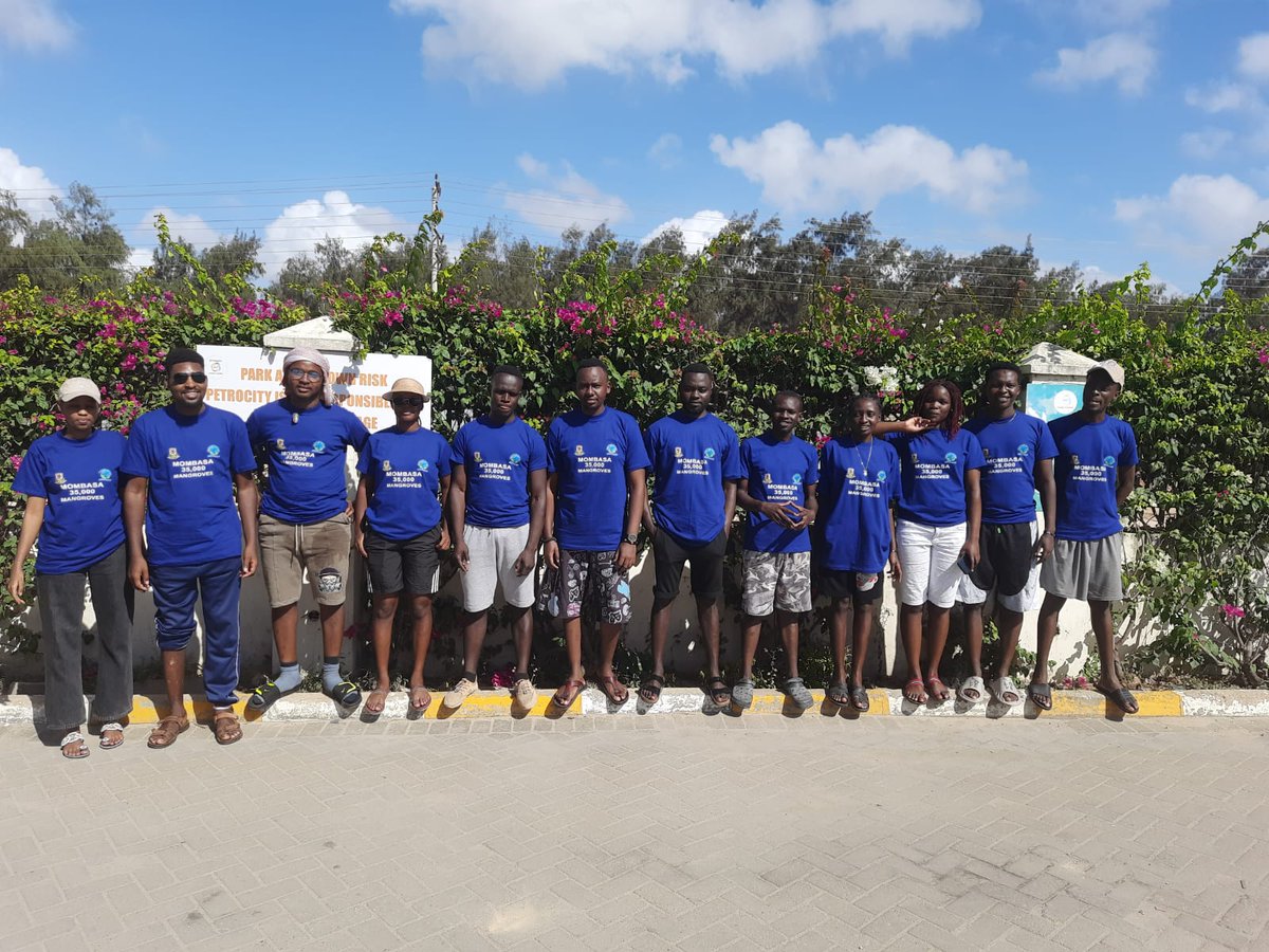 yfga_kenya's tweet photo. Day One: The #mangroverestoration Project Begins! Our mission is clear:
🌊 Protect Our Coastal Beauty
🌿 Plant 35,000 Mangrove Trees
🤝 Empower Local Communities
🌟 Engage Enthusiastic Youth
Let's make a difference, one mangrove at a time! 💚🌱 #mombasa35000mangroves https://t.co/dvnFd3g6rW