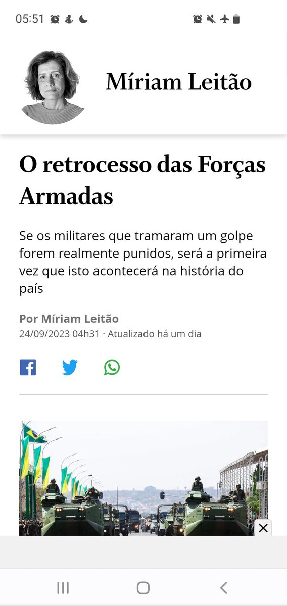 Thevigia's tweet photo. @miriamleitao Clicou em seguida colocar moda avião,  que aí vc lê sem pagar assinatura https://t.co/SWXLk9joQS