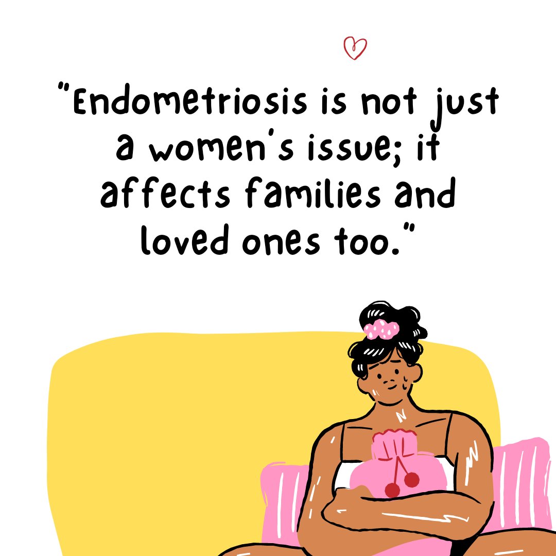 Take care of your loved ones!

#endometriosis #love #care