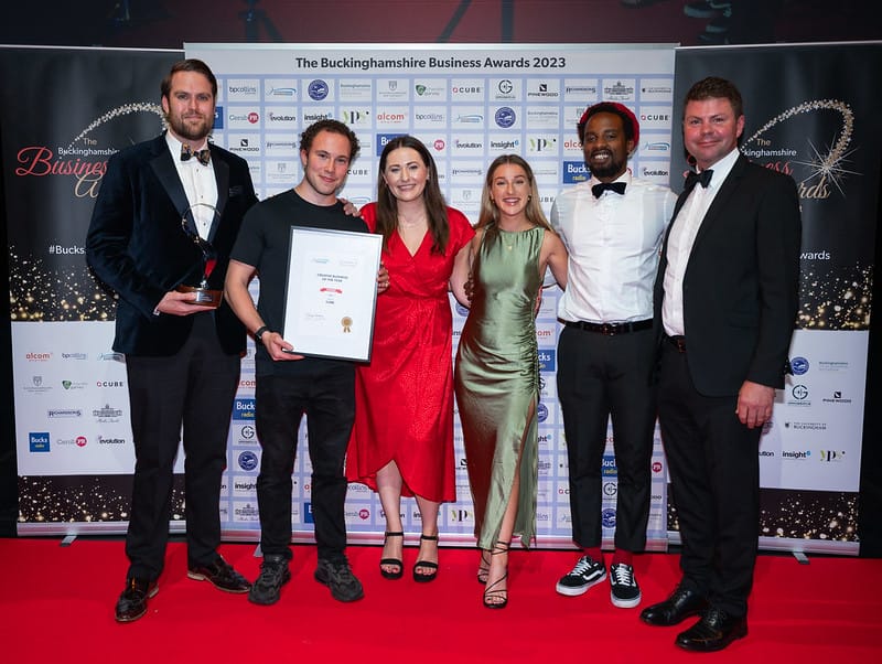 CUBE™ (@cubevideouk) on Twitter photo Double the recognition, double the celebration... 🍾
Extremely proud to have taken home not one, but TWO awards at this year's <a href="/bbfuk/">Buckinghamshire Business First</a> #BucksBusinessAwards, with CUBE being crowned #CreativeBusiness of the Year, and Apprentice & Young Person Employer of the Year! 🏆
#keepitCUBE Double the recognition, double the celebration... 🍾
Extremely proud to have taken home not one, but TWO awards at this year's <a href="/bbfuk/">Buckinghamshire Business First</a> #BucksBusinessAwards, with CUBE being crowned #CreativeBusiness of the Year, and Apprentice & Young Person Employer of the Year! 🏆
#keepitCUBE