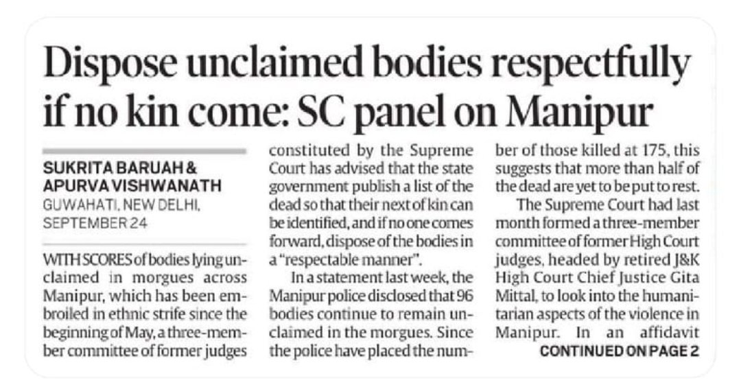 Nampi_Romeokuki's tweet photo. How can the #kukizo Family come to collect the bodies from Imphal. 
@UN @UNGen @UNHumanRights @UNOCHA @UN_HRC @SAHR_Watch
@WorldRelief  @USCIRF @SAsiaSolidarity @UNOSAPG @CPG_USHMM @hrw @rashtrapatibhvn
@SCofIndia @CBIHeadquarters @CBItweets @NIA_India @adgpi @IndEditorsGuild https://t.co/6j19j0KKPM